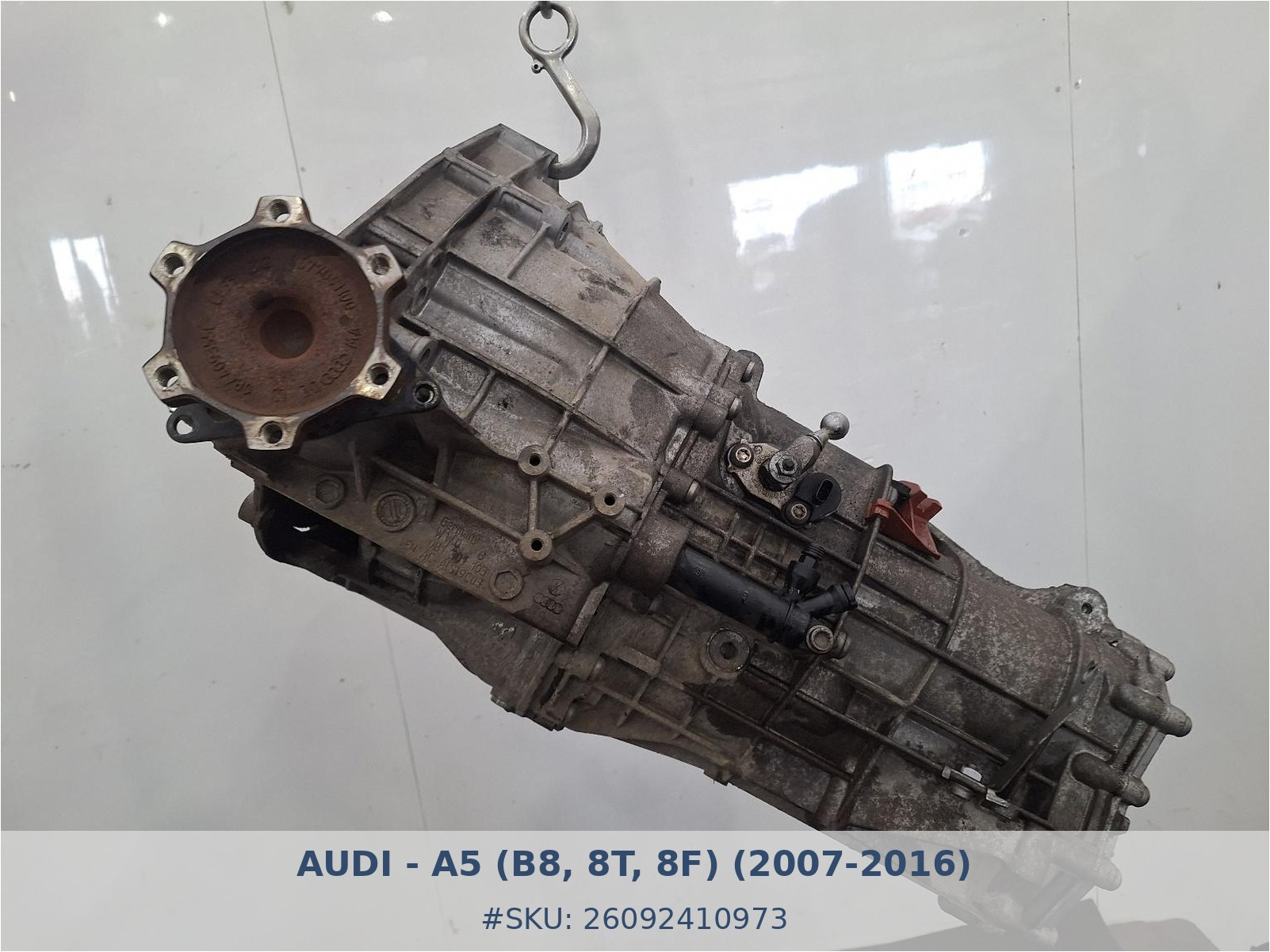 Caja de cambios manual Audi A5 2.0 TDI LLQ - Foto 3 26092410973 caja de cambios manual audi a5 2 0 tdi llq #3 - SKU: 26092410973