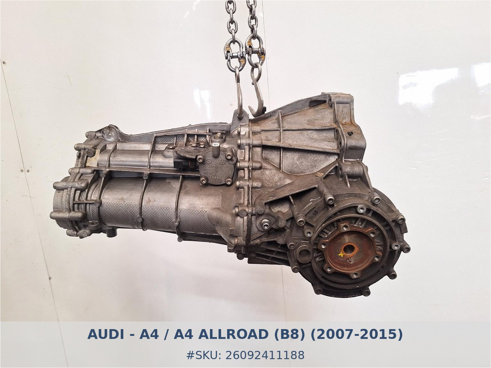 Caja de cambios manual Audi A4 / A4 Allroad 2.0 TFSI LLS - Foto 1 26092411188 caja de cambios manual audi a4 a4 allroad 2 0 tfsi lls #1 - SKU: 26092411188