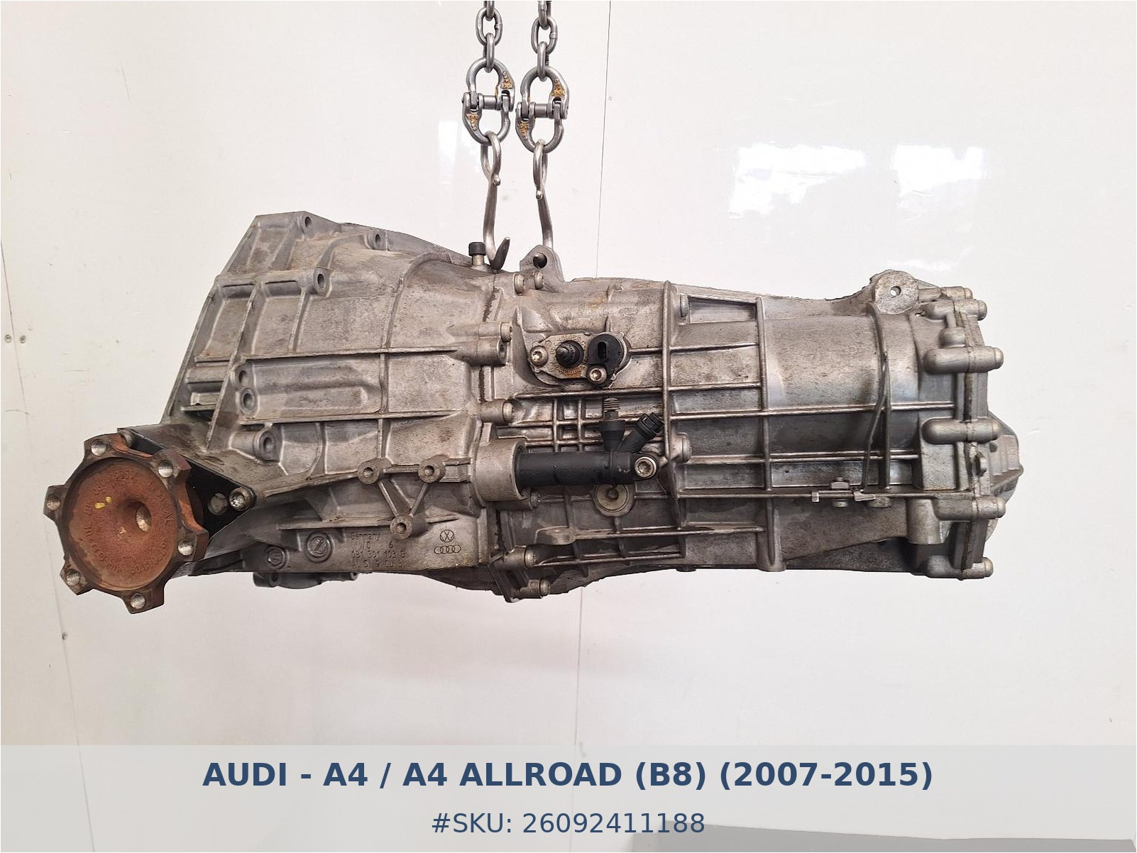Caja de cambios manual Audi A4 / A4 Allroad 2.0 TFSI LLS - Foto 3 26092411188 caja de cambios manual audi a4 a4 allroad 2 0 tfsi lls #3 - SKU: 26092411188