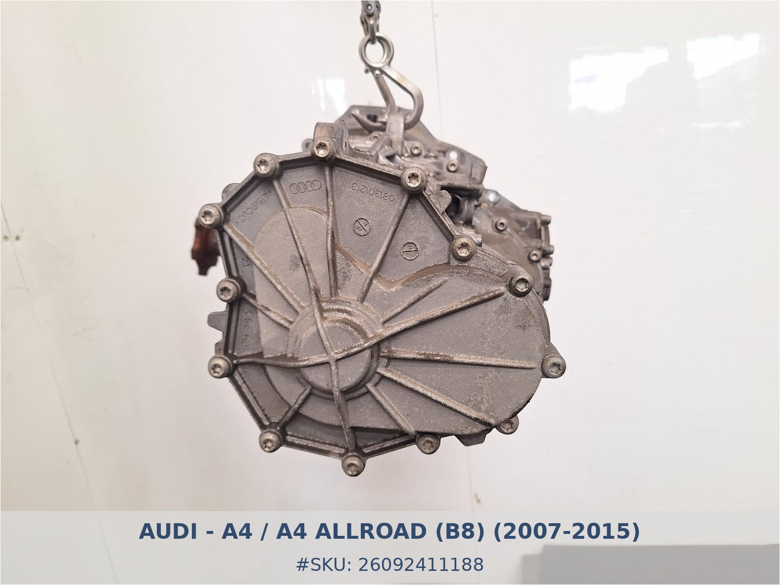 Caja de cambios manual Audi A4 / A4 Allroad 2.0 TFSI LLS - Foto 6 26092411188 caja de cambios manual audi a4 a4 allroad 2 0 tfsi lls #6 - SKU: 26092411188