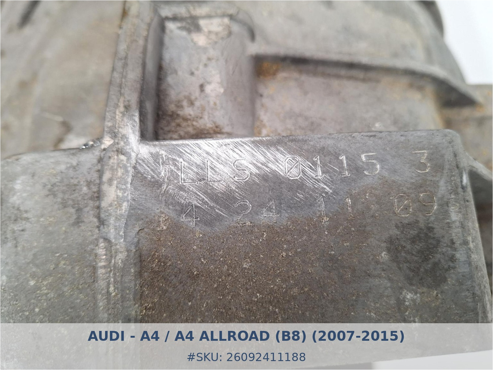 Caja de cambios manual Audi A4 / A4 Allroad 2.0 TFSI LLS - Foto 8 26092411188 caja de cambios manual audi a4 a4 allroad 2 0 tfsi lls #8 - SKU: 26092411188